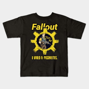 The Unknown Calls - Join Vault 33 Kids T-Shirt